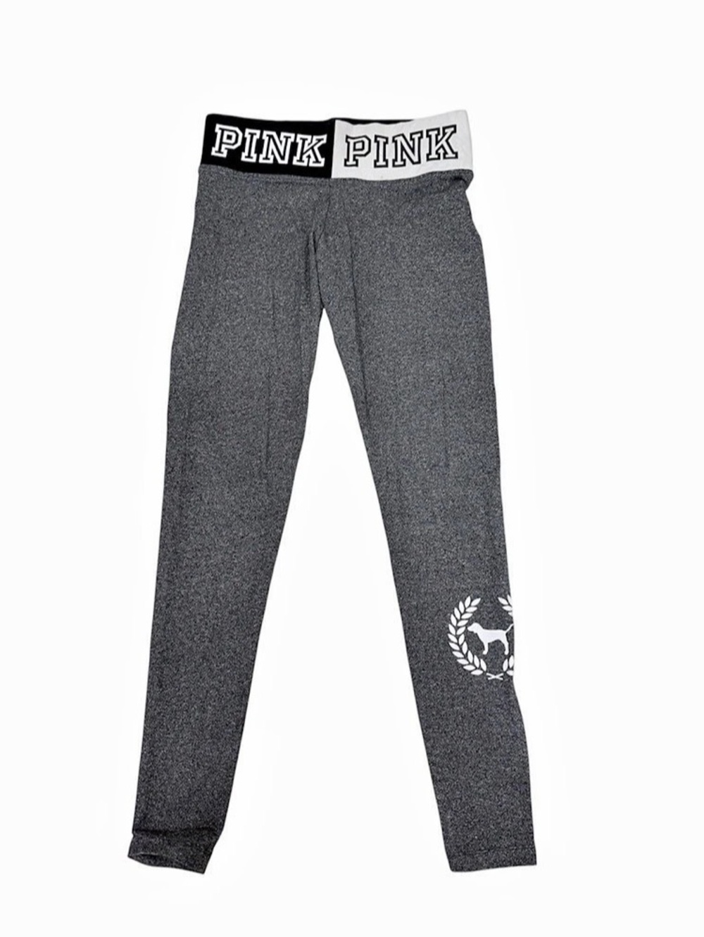 Victoria's Secret PINK Yoga Leggings Gray Small Like New